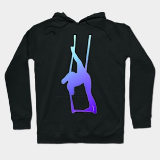 An aerialist in splits Hoodie